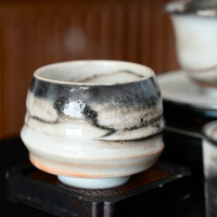 Ink Texture Handmade Tea Cup