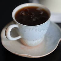 Pine Needle Glaze Coffee Cup
