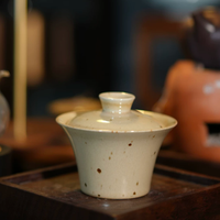 Vintage Yellow Clay Tea Set
