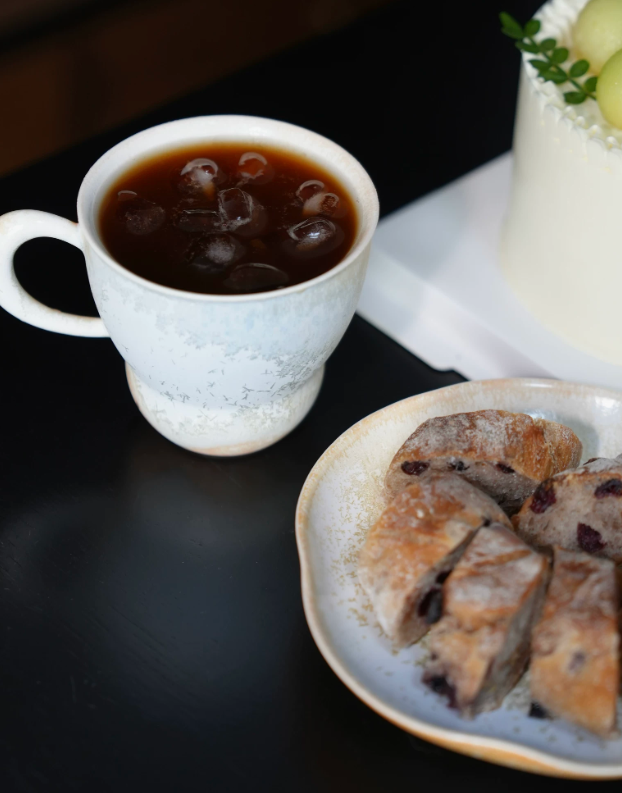Pine Needle Glaze Coffee Cup