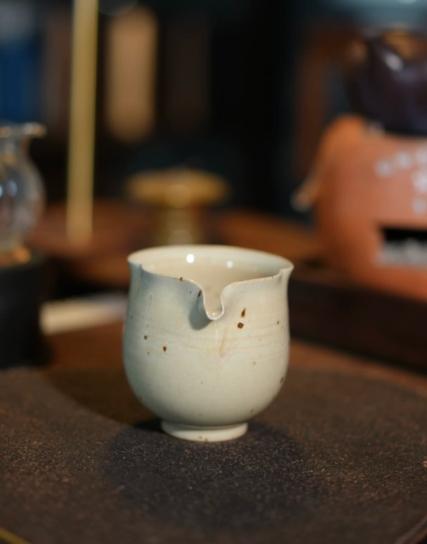 Vintage Yellow Clay Tea Set